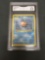 GMA Graded 1999 Pokemon Base Set Unlimited #64 STARMIE Trading Card - VG+ 3.5