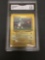 GMA Graded 1999 Pokemon Base Set Unlimited #53 MAGNEMITE Trading Card - VG+ 3.5