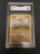 GMA Graded 1999 Pokemon Base Set Unlimited #47 DIGLETT Trading Card - VG+ 3.5