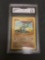 GMA Graded 1999 Pokemon Base Set Unlimited #52 MACHOP Trading Card - VG+ 3.5