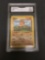GMA Graded 1999 Pokemon Base Set Unlimited #47 DIGLETT Trading Card - VG+ 3.5
