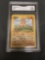 GMA Graded 1999 Pokemon Base Set Unlimited #47 DIGLETT Trading Card - VG+ 3.5