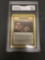GMA Graded 1999 Pokemon Fossil #62 MYSTERIOUS FOSSIL Trading Card - NM-MT+ 8.5