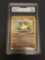 GMA Graded 1999 Pokemon Jungle #43 PRIMEAPE Trading Card - NM+ 7.5