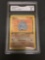 GMA Graded 1999 Pokemon Jungle 1st Edition #61 RHYHORN Trading Card - EX-NM 6