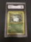 GMA Graded 1999 Pokemon Jungle #57 NIDORAN Trading Card - GEM MINT 10