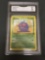 GMA Graded 1999 Pokemon Jungle #63 VENONAT Trading Card - MINT 9