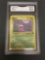 GMA Graded 1999 Pokemon Fossil #48 GRIMER Trading Card - NM-MT+ 8.5