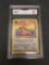 GMA Graded 1999 Pokemon Fossil #19 DRAGONITE Trading Card - NM-MT 8