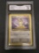 GMA Graded 1999 Pokemon Jungle #56 MEOWTH Trading Card - GEM MINT 10