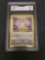 GMA Graded 1999 Pokemon Jungle #56 MEOWTH Trading Card - MINT 9