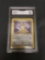 GMA Graded 1999 Pokemon Jungle #56 MEOWTH Trading Card - GEM MINT 10