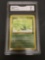 GMA Graded 2000 Pokemon Team Rocket #63 ODDISH Trading Card - NM 7