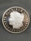 1 Troy Ounce .999 Fine Silver Morgan Dollar Style Silver Bullion Round Coin