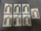 7 Card Lot of 2019 Topps Heritage VLADIMIR GUERRERO JR. Blue Jays ROOKIE Baseball Cards