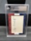 Slabbed 2017 Leaf Sports Icons RAY FLAHERTY Pro Football Hall of Famer Cut Signature