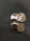 5 Count Lot of 1+ Gram .925 Sterling Silver United States President Mini Bullion Coins