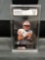GMA Graded 2012 Metal Universe Retro RUSSELL WILSON Seahawks ROOKIE Football Card - GEM MINT 10