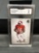 GMA Graded 2012 SP Authentic #87 RUSSELL WILSON Seahawks ROOKIE Football Card - MINT 9
