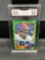 GMA Graded 1986 Topps #388 ANDRE REED Bills ROOKIE Football Card - NM-MT+ 8.5