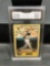 GMA Graded 1987 Topps #320 BARRY BONDS Giants Pirates ROOKIE Baseball Card - NM-MT+ 8.5