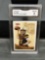 GMA Graded 2018 Aspire Perserverance JOSH ALLEN Bills ROOKIE Football Card - NM-MT 8