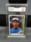 GMA Graded 1989 Upper Deck #25 RANDY JOHNSON Mariners ROOKIE Baseball Card - NM-MT+ 8.5