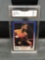 GMA Graded 1991 Kayo #68 LENNOX LEWIS Boxing ROOKIE Card - NM 7