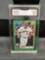 GMA Graded 2020 Bowman Green MIKE TROUT Angels Baseball Card /99 - GEM MINT 10