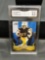 GMA Graded 2018 Leaf Draft Gold JOSH ALLEN Bills ROOKIE Football Card - NM-MT+ 8.5