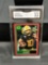 GMA Graded 2020 Score Red #362 JUSTIN HERBERT Chargers ROOKIE Football Card - NM-MT+ 8.5
