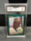 GMA Graded 1986 Donruss The Rookies #11 BARRY BONDS Giants Pirates ROOKIE Football Card - MINT 9