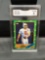 GMA Graded 1986 Topps #374 STEVE YOUNG 49ers ROOKIE Football Card - EX-NM 6