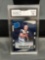 GMA Graded 2017 Donruss Optic #179 COOPER KUPP Rams ROOKIE Football Card - GEM MINT 10