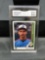 GMA Graded 1989 Upper Deck #25 RANDY JOHNSON Mariners ROOKIE Baseball Card - NM-MT+ 8.5