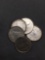 5 Count Lot of Canadian Silver Dimes from Estate Collection