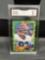 GMA Graded 1986 Topps #388 ANDRE REED Bills ROOKIE Football Card - MINT 9