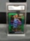 GMA Graded 2018-19 Panini Prizm Green Prizm KEVIN GARNETT Wolves Basketball Card - NM-MT+ 8.5