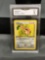 GMA Graded 1999 Pokemon Jungle 1st Edition #38 LICKITUNG Trading Card - MINT 9
