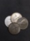 4 Count Lot of Canadian Silver Dimes from Estate Collection