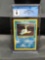 CGC Graded 1999 Pokemon Fossil Unlimited #10 LAPRAS Holofoil Rare Trading Card - EX-NM 6