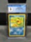CGC Graded 1999 Pokemon Fossil 1st Edition #53 PSYDUCK Trading Card - MINT 9