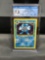 CGC Graded 1999 Pokemon Base Set Unlimited #13 POLIWRATH Holofoil Rare Trading Card - NM+ 7.5