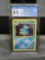 CGC Graded 2000 Pokemon Gym Heroes Unlimited #9 MISTY'S SEADRA Holofoil Rare Trading Card - NM-MT+
