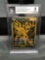 BGS Graded 2020 Sword & Shield ZAMAZENTA V Gold Holofoil Rare Trading Card - MINT 9