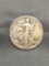 1941 United States Walking Liberty Silver Half Dollar - 90% Silver Coin