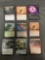 9 Card Lot of Magic the Gathering GOLD SYMBOL Rare Cards from Huge Collection