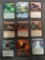 9 Card Lot of Magic the Gathering GOLD SYMBOL Rare Cards from Huge Collection