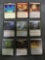9 Card Lot of Magic the Gathering GOLD SYMBOL Rare Cards from Huge Collection