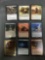 9 Card Lot of Magic the Gathering GOLD SYMBOL Rare Cards from Huge Collection
